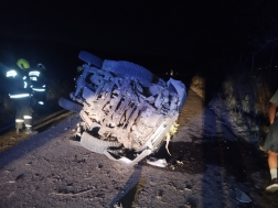 Közúti baleset Alsótold és Felsőtold között