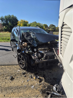 Közúti baleset Nógrádkövesden