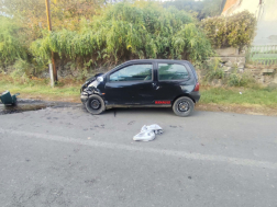 Közúti baleset Mátraverebélyben
