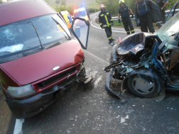 Közúti baleset Etes és Ságújfalu között