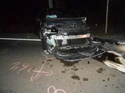 Közúti baleset Salgótarján és Somoskőújfalu között
