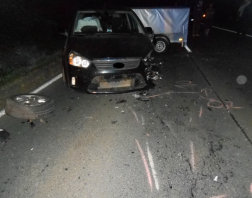 Közúti baleset Salgótarján és Somoskőújfalu között