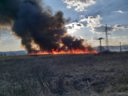 Szabadtéri tűz Bátonyterenyén