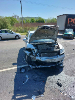 Az balesetet szenvedett járművek
